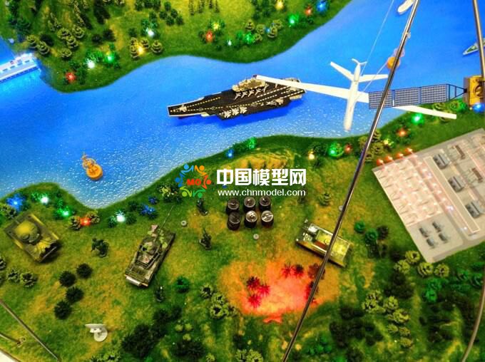 北斗衛星導航系統沙盤模型