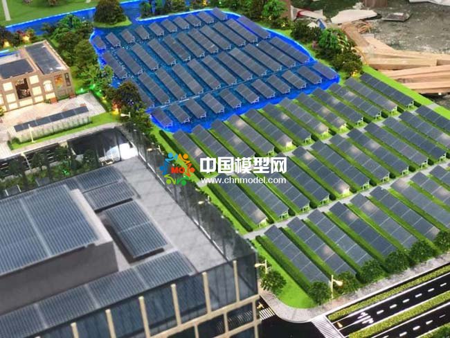 光伏電站太陽能應用場景發電沙盤模型